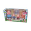 فیگور طرح پپاپیگ مدل Happy pig کد 100 مجموعه 4 عددی
