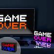 چراغ رومیزی مدل گیمینگ طرح GAME OVER