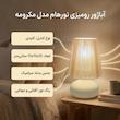 آباژور رومیزی نورهام مدل مکرومه نخی NHM-SISILY-MKR15 