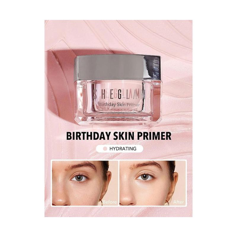  پرایمر آبرسان شیگلم - birthday skin primer sheglam hydrating