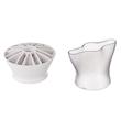 سشوار خانگی 1600 وات فیلیپس مدل BHD302، موتور DC، وزن 280 گرم، دارای سری متمرکز‌کننده باریک، خشک‌کن ملایم با ویژگی صاف‌کنندگی، با قابلیت باد سرد