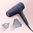 سشوار حرفه‌ای 2300 وات فیلیپس مدل BHD510، موتور DC، وزن 330 گرم، المنت سرامیک تورمالین، دارای سری دیسپانسر، متمرکز‌کننده باریک با ویژگی صاف‌کنندگی، با قابلیت فناوری تولید یون