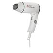 سشوار مسافرتی 1100 وات پارس خزر مدل HD-861P، موتور DC، وزن 340 گرم، المنت فلز، دارای سری متمرکز‌کننده با ویژگی صاف‌کنندگی