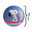 آینه جیبی خندالو طرح انیمیشن اسنوپی Snoopy مدل تاشو کد 13885 