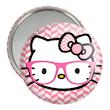 آینه جیبی خندالو مدل هلو کیتی Hello Kitty کد 2475