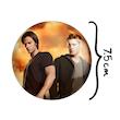 آینه جیبی خندالو مدل سم و دین وینچستر سریال سوپرنچرال Supernatural کد 24512