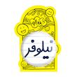 آینه جیبی خندالو طرح نیلوفر مدل تاشو کد 8369 
