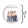 آینه جیبی خندالو مدل سریال فرندز  Friends  کد 3136