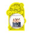 آینه جیبی خندالو مدل سریال فرندز  Friends  کد 3136