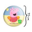 آینه جیبی خندالو طرح پپا انیمه پپاپیک Peppa pig مدل تاشو کد 22068 