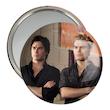 آینه جیبی خندالو مدل خاطرات یک خون آشام The Vampire Diaries کد 20241