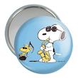آینه جیبی خندالو مدل انیمیشن اسنوپی Snoopy  کد 13881