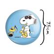 آینه جیبی خندالو مدل انیمیشن اسنوپی Snoopy  کد 13881