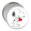 آینه جیبی خندالو مدل انیمیشن اسنوپی Snoopy  کد 13884