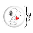 آینه جیبی خندالو مدل انیمیشن اسنوپی Snoopy  کد 13884