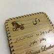 آینه جیبی مدل ماه تولد دی