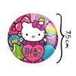 آینه جیبی خندالو مدل هلو کیتی Hello Kitty  کد 2481