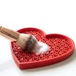 پد شستشوی برس آرایشی مدل Heart کد 5191