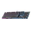 کیبورد گیمینگ گرین مدل GK802-RGB، مکانیکال سوییچ آبی، Full-Size، نورپردازی RGB
