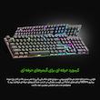 کیبورد گیمینگ گرین مدل GK802-RGB، مکانیکال سوییچ آبی، Full-Size، نورپردازی RGB