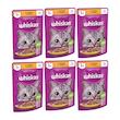 پوچ گربه ویسکاس مدل Chicken وزن 85 گرم بسته 6 عددی