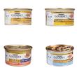 کنسرو غذای گربه بالغ گورمت مدل سفارش ترکیه با طعم مرغ، بوقلمون، گوشت گاو و تن بسته 4 عددی