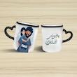 ماگ حرارتی مدل دسته قلبی طرح روز پدر کد 101