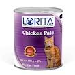  کنسرو غذای گربه پته مرغ لوریتا مدل CHICKEN PATE وزن 800 گرم