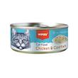کنسرو غذای گربه بالغ ونپی مدل Cat Food Chicken & Codfish طعم مرغ و ماهی کاد وزن 95 گرم