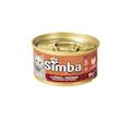 کنسرو غذای گربه بالغ مونژه مدل Simba Mousse Chicken and Turkey با طعم مرغ و بوقلمون وزن 85 گرم