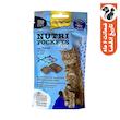 تشویقی گربه جیم کت مدل Nutri Pockets با طعم ماهی وزن 60 گرم