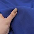 پارچه لباس عرض 1.5 متر مدل تترون رنگ آبی کاربنی
