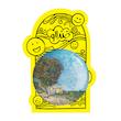آینه جیبی خندالو طرح ونسان ونگوگ (Van Gogh) مدل تاشو کد 36825