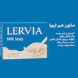 صابون شستشو بدن لرویا مدل شیر مناسب برای پوست معمولی و خشک وزن 90 گرم بسته 3 عددی