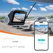 دوربین فیلم برداری خودرو سوِنتی مِی مدل 70maI Dash Cam 4K + Rear Cam Set(RC06) A800S