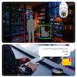 دوربین مداربسته تحت شبکه داخلی 3 مگاپیکسل اسفیورد مدل Z338 با اتصال بی‌سیم Wi-Fi، ذخیره‌سازی ابری، دید در شب رنگی و دزدگیر هوشمند با تشخیص حرکت انسان
