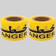 نوار خطر مدل Danger.8cm رول 50 متری بسته 2 عددی
