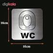 تابلو نشانگر دلفین طرح wc کد 65