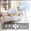 سشوار حرفه‌ای 1600 وات شیائومی مدل Mi Ionic Hair Dryer H300، موتور DC، وزن 508 گرم، دارای سری متمرکز‌کننده باریک با ویژگی صاف‌کنندگی، حجم‌دهندگی، با قابلیت باد سرد