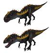 اکشن فیگور مدل دایناسور فک متحرک طرح Tyrannosaurus Rex کد 1011B
