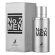 ادو پرفیوم مردانه الحمبرا مدل No. 2 Men حجم 80 میلی لیتر