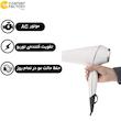 سشوار حرفه‌ای 2400 وات رمینگتون مدل AC9140B Proluxe، موتور AC، وزن 300 گرم، دارای سری متمرکز‌کننده با ویژگی صاف‌کنندگی، با قابلیت باد سرد، عملکرد توربو، فناوری تولید یون