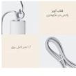 سشوار مسافرتی 1600 وات شیائومی مدل H101، موتور AC، وزن 566 گرم، المنت سرامیک، دارای سری متمرکز‌کننده باریک با ویژگی صاف‌کنندگی، حجم‌دهندگی، با قابلیت باد سرد، فناوری تولید یون