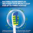 مسواک اورال-بی مدل BACTERIA BLAST با برس نرم مجموعه 3 عددی