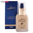 کرم پودر لوسمنت SPF30 حاوی روغن آرگان و آلوئه ورا شماره L203 حجم 36 میلی لیتر