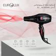 سشوار حرفه‌ای 2200 وات یورولوکس مدل EU_HD7516ML، موتور AC، وزن 0.76 گرم، المنت سرامیک تورمالین