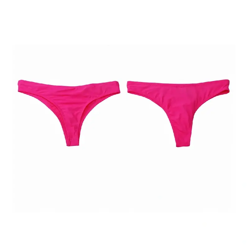 پایین تنه بیکینی صورتی بک لس اسمارا 