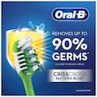 مسواک اورال-بی مدل CRISSCROSS bacteria blast با برس نرم