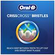 مسواک اورال-بی مدل CRISSCROSS bacteria blast با برس نرم