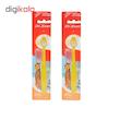 مسواک دکتر ایست مدل Colgate با برس نرم مجموعه 2 عددی